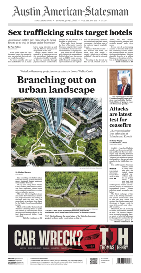 Cover of Austin American-Statesman