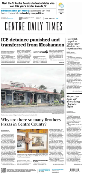 Cover of Centre Daily Times (Sunday)