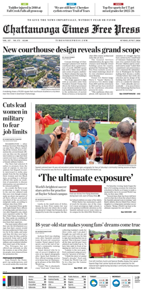 Cover of Chattanooga Times Free Press