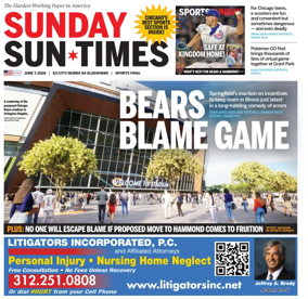 Cover of Chicago Sun-Times (Sunday)