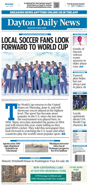 Cover of Dayton Daily News