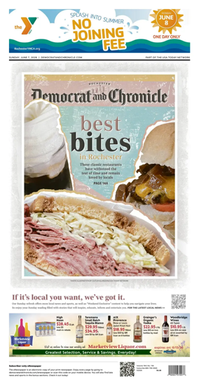 Cover of Democrat and Chronicle