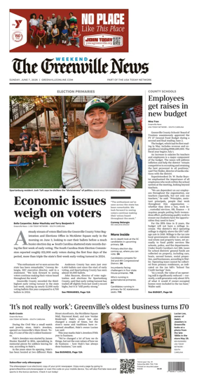 Cover of The Greenville News