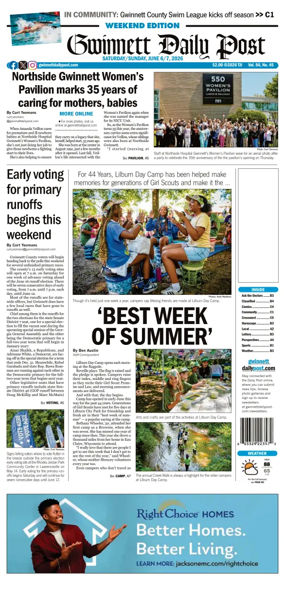 Cover of Gwinnett Daily Post