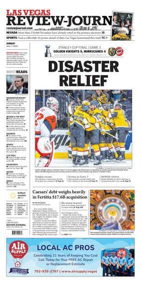 Cover of Las Vegas Review-Journal (Sunday)