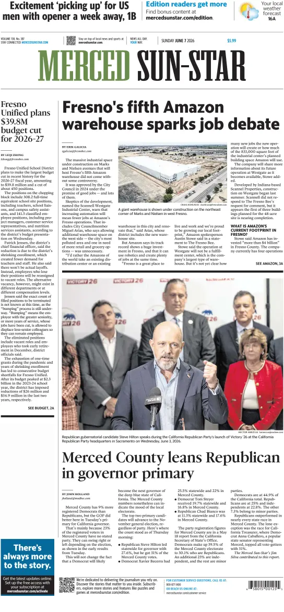 Cover of Merced Sun-Star (Weekend)