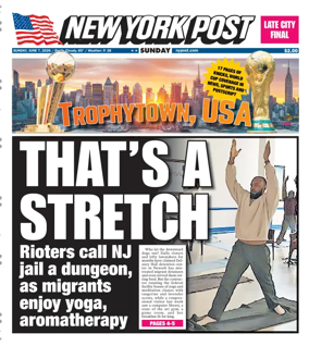 Cover of New York Post