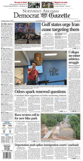 Cover of Northwest Arkansas Democrat-Gazette