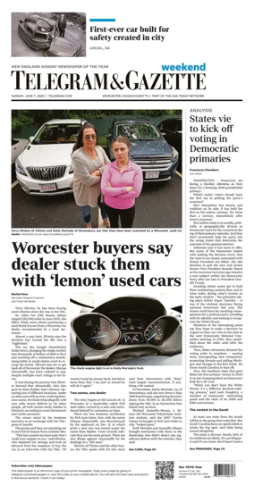 Cover of Telegram & Gazette