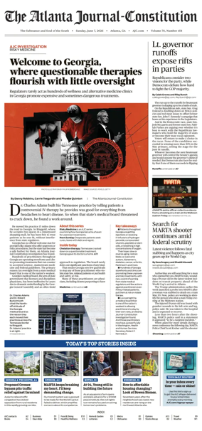 Cover of The Atlanta Journal-Constitution