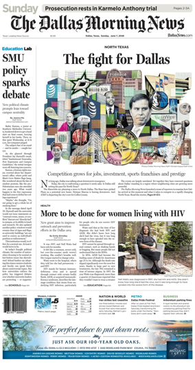 Cover of The Dallas Morning News