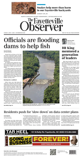 Cover of The Fayetteville Observer