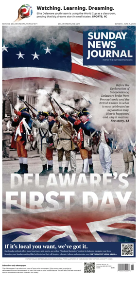 Cover of The News Journal