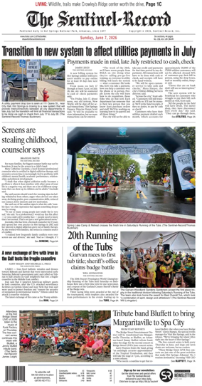 Cover of The Sentinel-Record