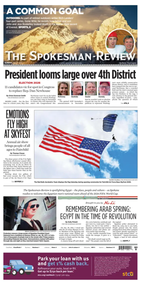 Cover of The Spokesman-Review (Spokane)