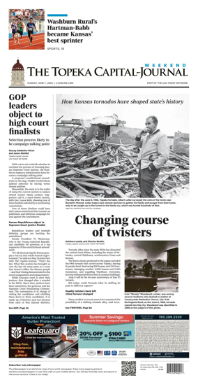 Cover of The Topeka Capital-Journal