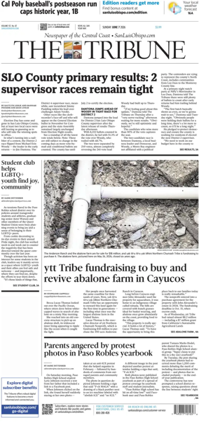 Cover of The Tribune (SLO) (Sunday)