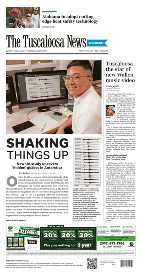 Cover of The Tuscaloosa News