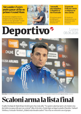Cover of Deportivo