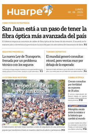 Cover of Diario Huarpe