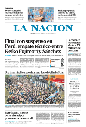 Cover of La Nacion