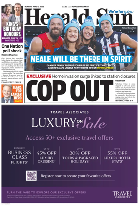 Cover of Herald Sun