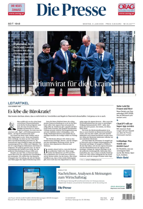 Cover of Die Presse