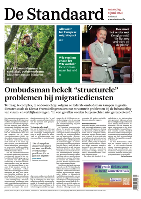 Cover of De Standaard