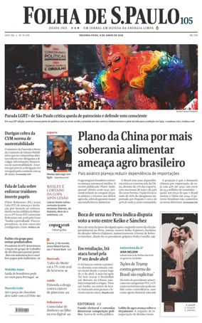Cover of Folha de S.Paulo