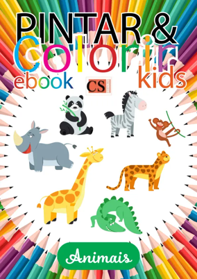 Cover of Pintar e Colorir Kids