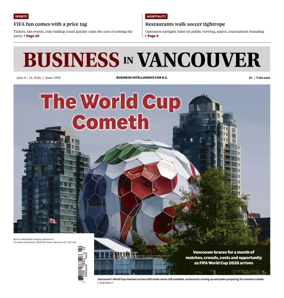 Cover of Business in Vancouver