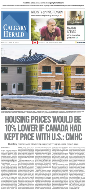 Cover of Calgary Herald