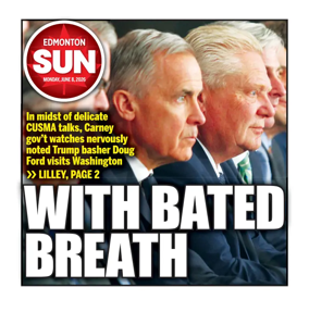 Cover of Edmonton Sun