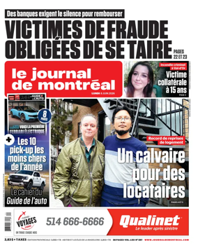 Cover of Le Journal de Montreal