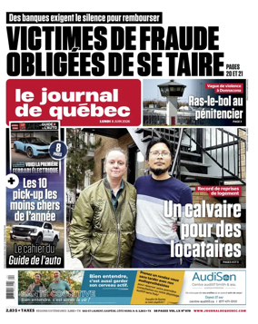 Cover of Le Journal de Quebec