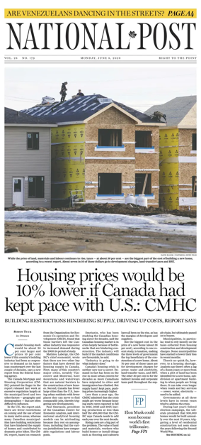 Cover of National Post - (Latest Edition)