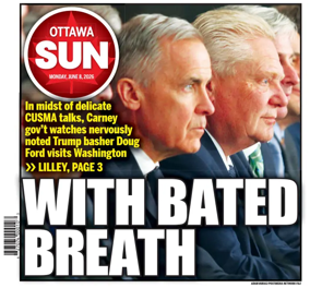 Cover of Ottawa Sun