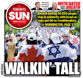 Cover of Toronto Sun