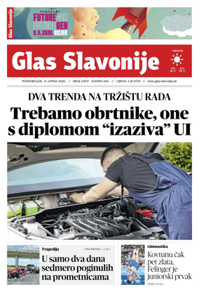 Cover of Glas Slavonije