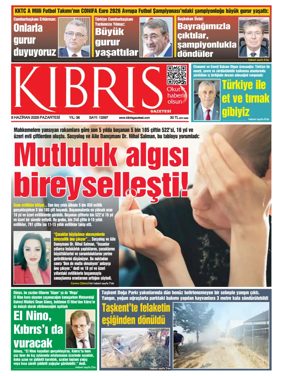 Cover of Kibris Gazetesi