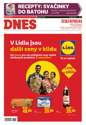 Cover of Dnes Prague Edition