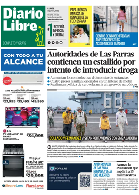 Cover of Diario Libre (Republica Dominicana)
