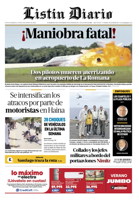 Cover of Listin Diario