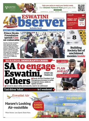 Cover of Eswatini Observer