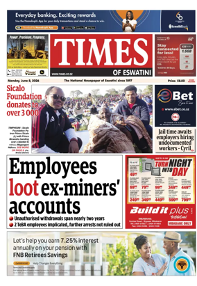 Cover of Times of Eswatini