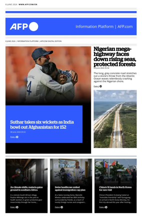 Cover of AFP English