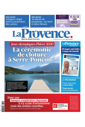 Cover of La Provence Alpes-de-Haute-Provence