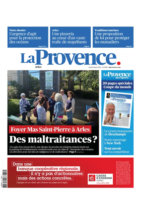 Cover of La Provence Arles