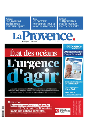 Cover of La Provence Aubagne-La Ciotat