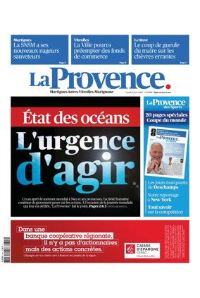 Cover of La Provence Martigues-Istres-Vitrolles-Marignane